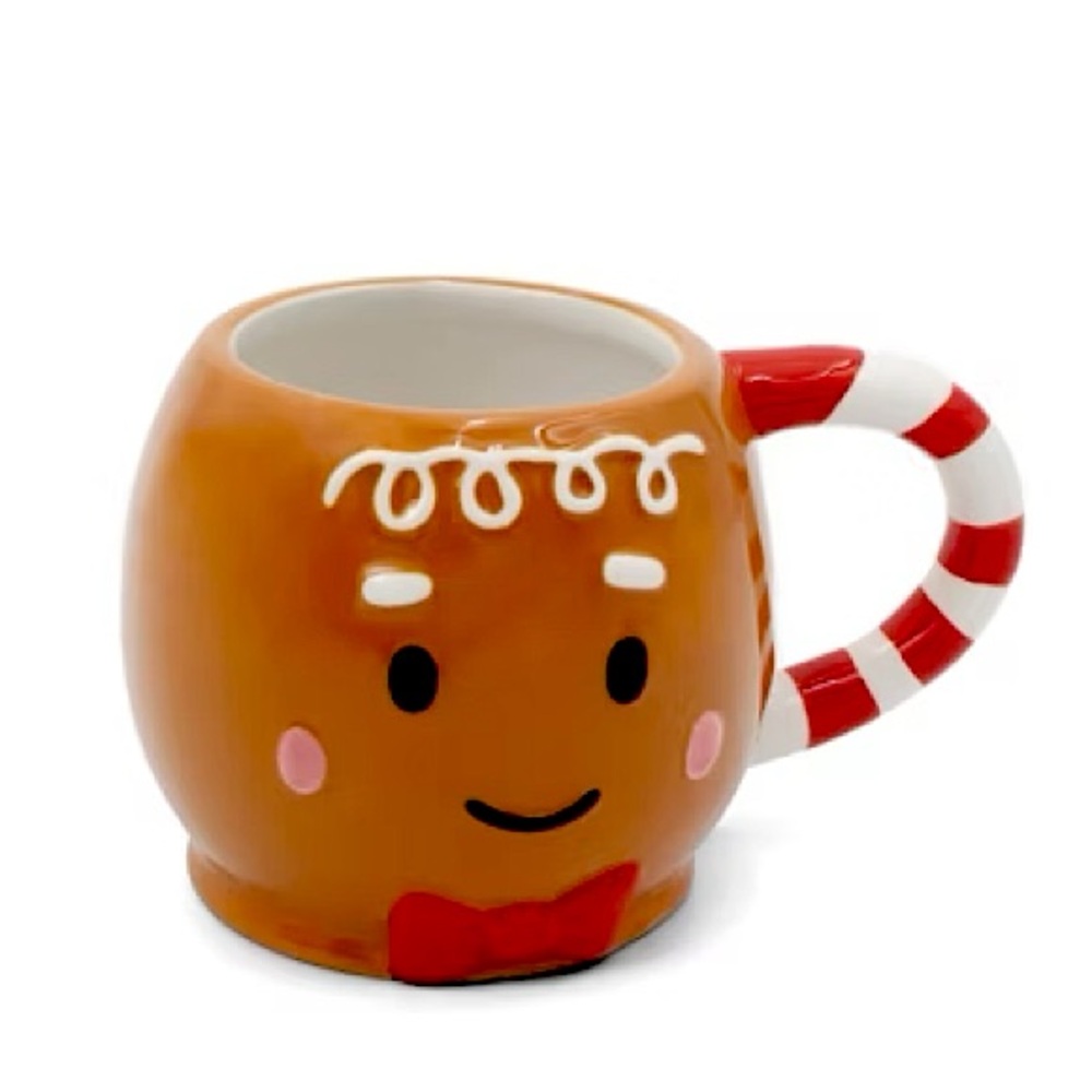 🆕 Target Gingerbread Man Mug Coffee Cup, Ceramic Mug Christmas Holiday Decor